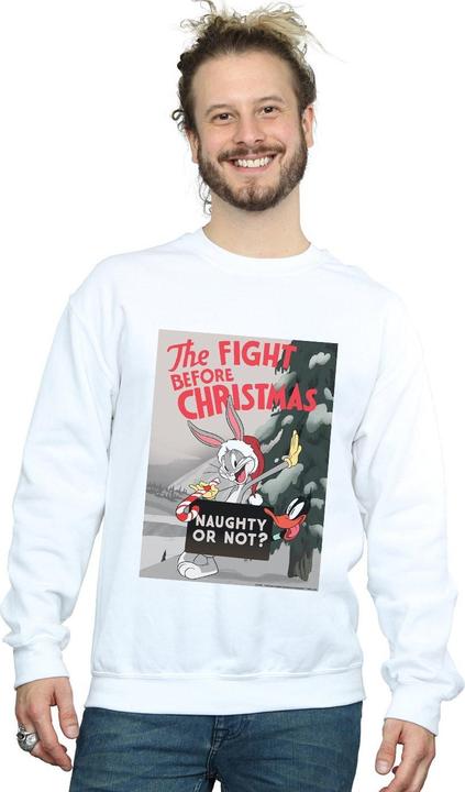 Immagine prodotto Looney Tunes The Fight Before Christmas Felpa Uomo (4XL)