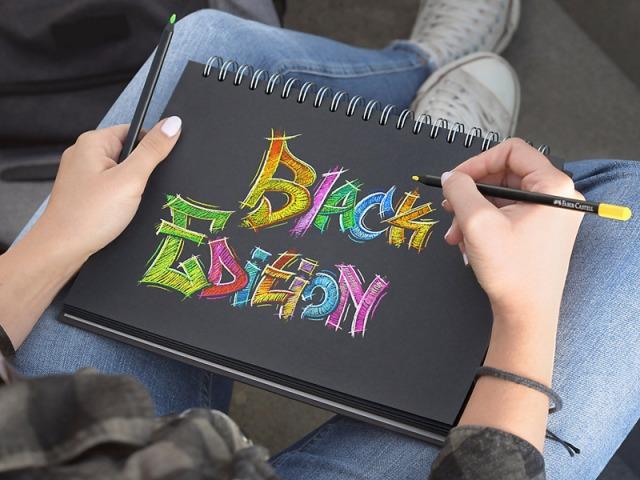 Image du produit Faber-Castell Édition noire (Multicolore, Noir, 12 x)