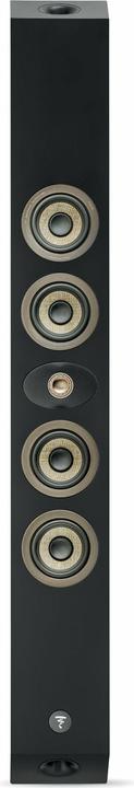 Actual product image Focal ON WALL 302 BLACK SATIN (1 pcs., 180 W)