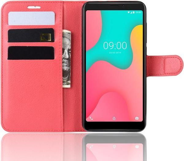 Actual product image MU Classic Litchi Leather Bookcover Series (Wiko Y60)