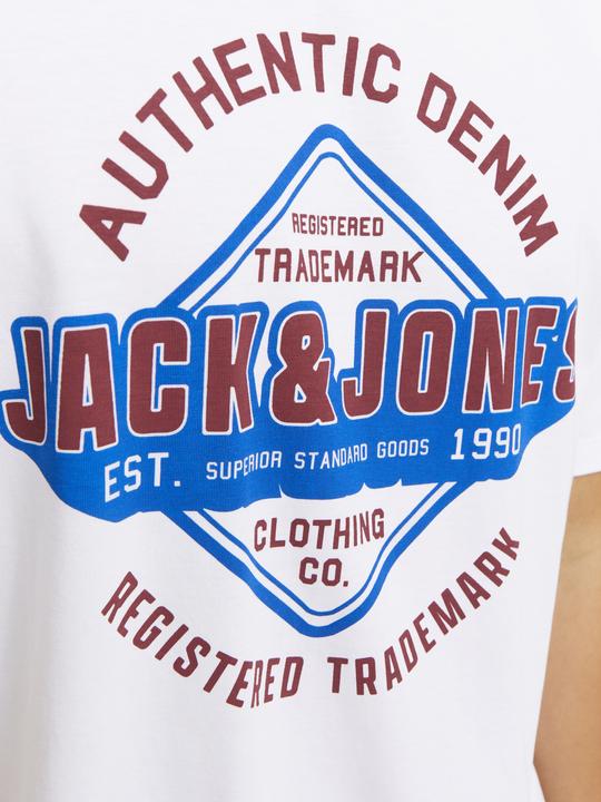 Produktbild Jack & Jones Jjelogo Tee Ss O-Neck 2 Col Ss25 Sn (XS)