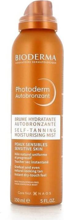 Produktbild Bioderma Photoderm Selbstbräuner Feuchtigkeitsnebel 150ml (Selbstbräunungsserum, 150 ml)