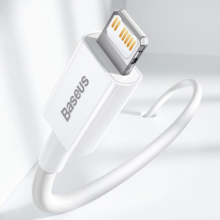 Actual product image Baseus Superior Series Cable USB-C to iP, 20W, PD, 1m (black) (1 m, USB 3.0)