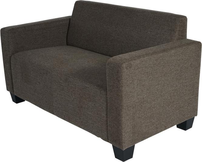 Image du produit Swisshandel24 Canapé 2 places Lyon Canapé lounge tissu/textile marron (2 places)