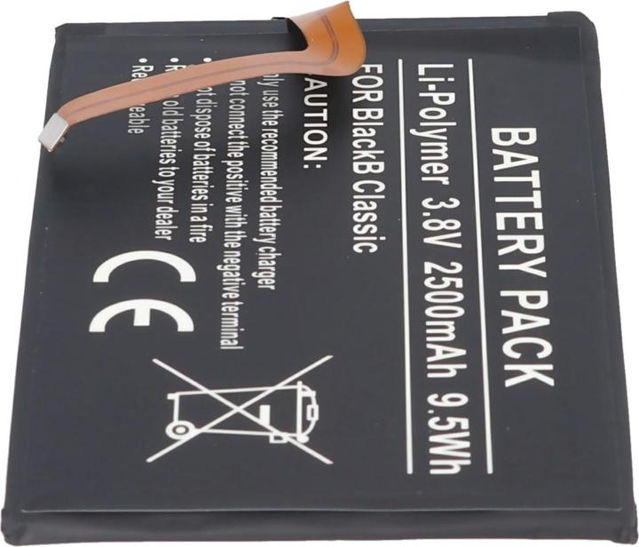 Produktbild AccuCell Akku Blackberry Classic, BPCLS00001B, 1ICP4/59/93