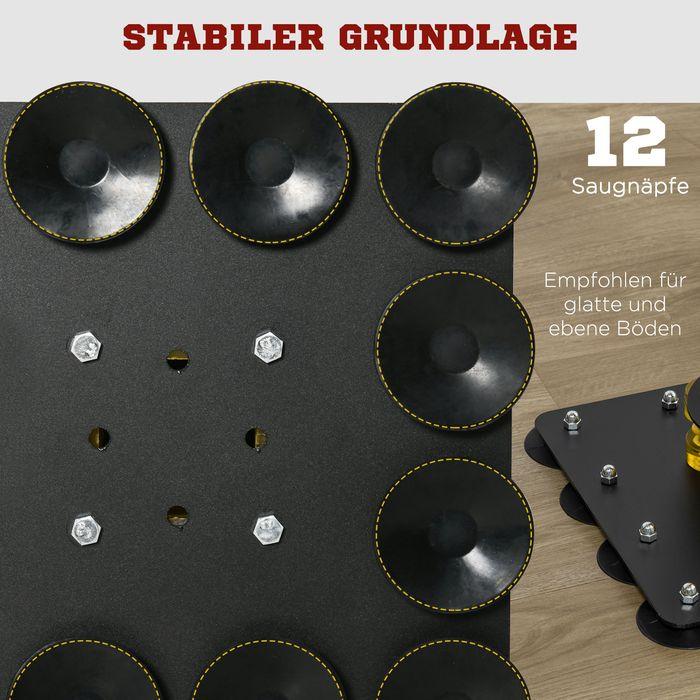Produktbild Swisshandel24 Standbox Freistehender Boxsack 140-205cm höhenverstellbarer Standbox-Trainer mit 2 Speedbällen Refle (84 cm)