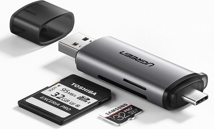 Image du produit Ugreen USB-C et USB-A - TF SD 3.0 (USB, USB-C)