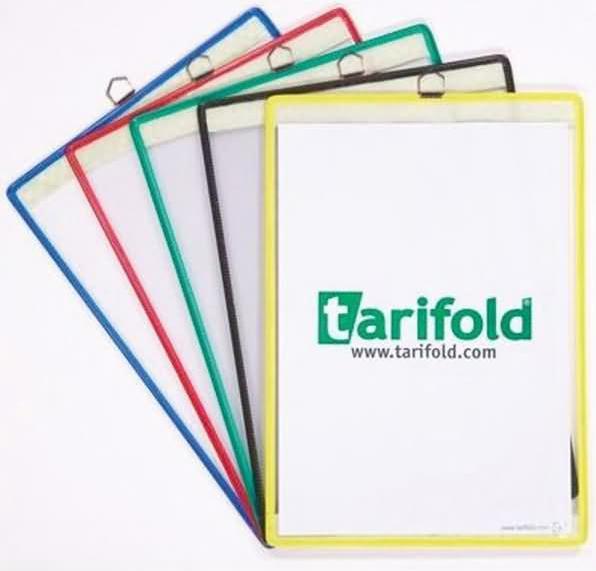 Tarifold Panneau à facettes, DIN A4 vertical, assorti