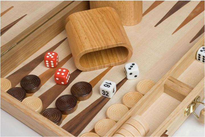 Image du produit Longfield Games Backgammon 15 bois incrusté (Allemand)