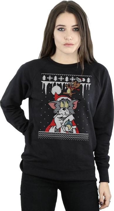 Produktbild Tom & Jerry Christmas Fair Isle Sweatshirt (L)