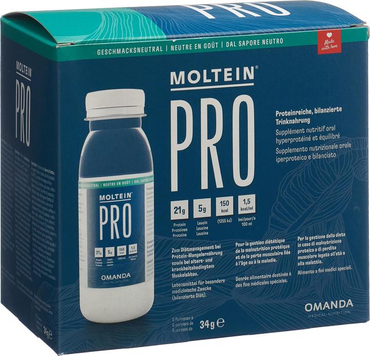 Produktbild Moltein Pro (Neutral, 6 Stk., 34 g)