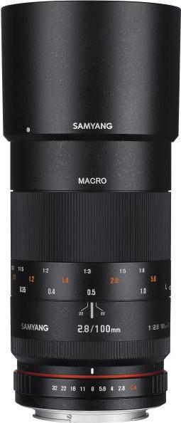 Image du produit Samyang 100mm f/2.8 ED UMC, Sony E (Sony E, Plein format, APS-C / DX)