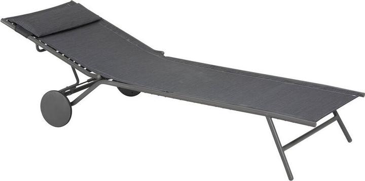 Produktbild Lafuma Miami II Sonnenliege Stahl/Batyline® Duo Obsidian (198 cm)