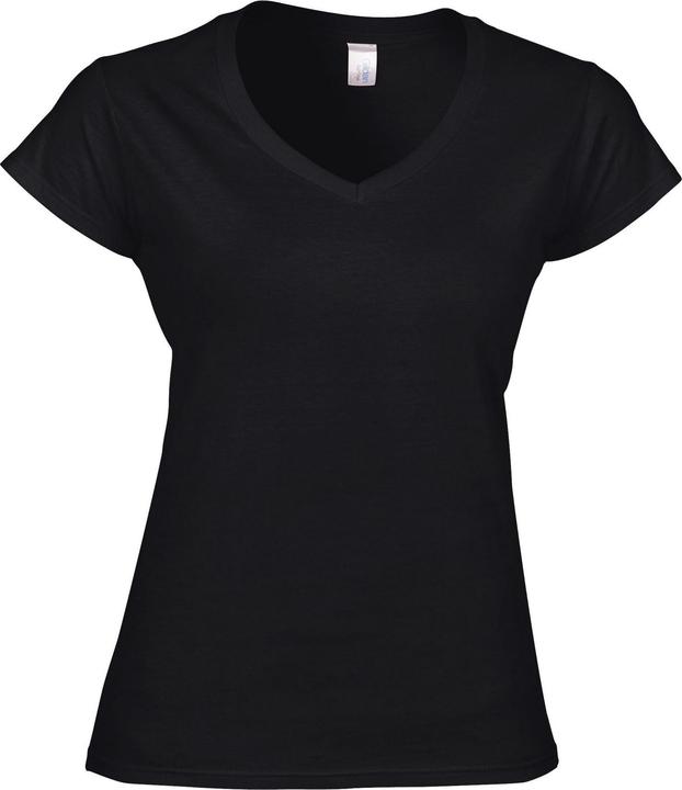 Actual product image Gildan Womens/Ladies Soft Touch V Neck T-Shirt (38 D)