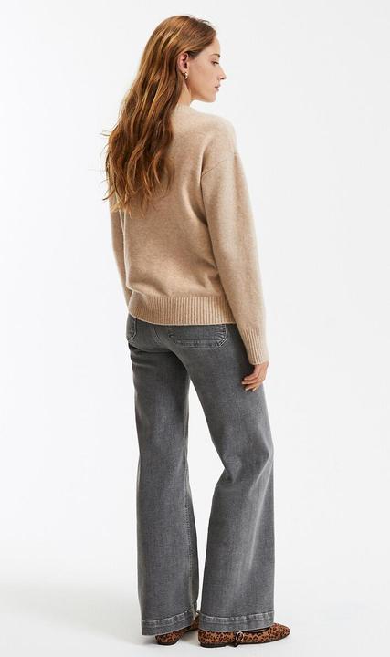 Produktbild La Redoute Collections Oberteil mit V-Ausschnitt (38)