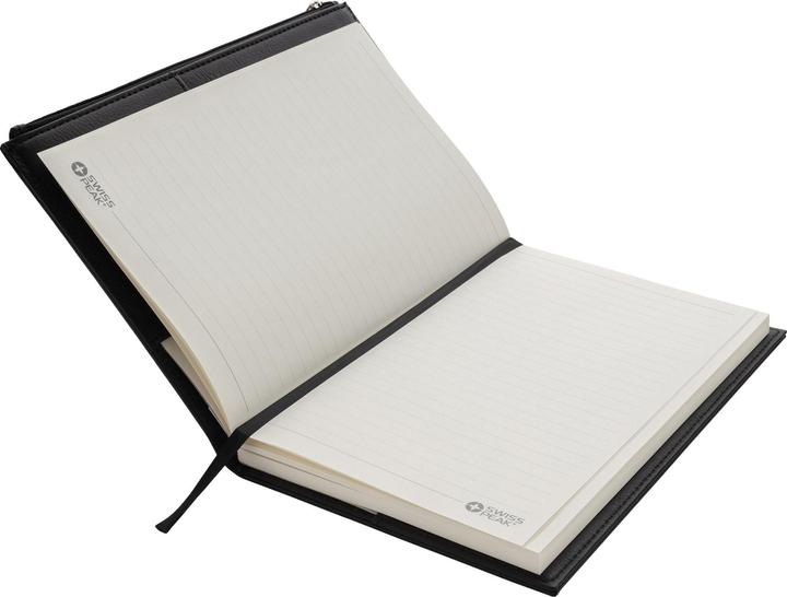 Image du produit Swiss Peak - Cahier (A5, À rayures, Couverture rigide)