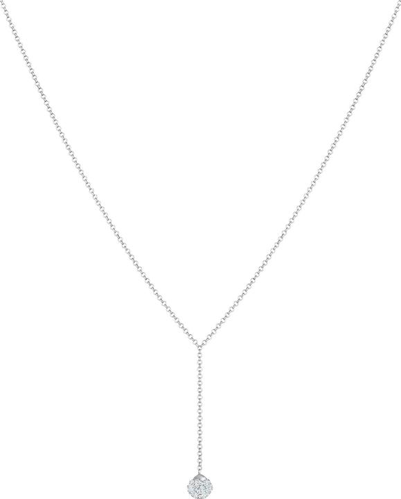 Elli Y-Kette Kugel (925 Silber, 40 cm)