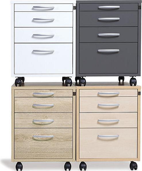 Actual product image kaiserkraft Miami mobile pedestal, 4 drawers