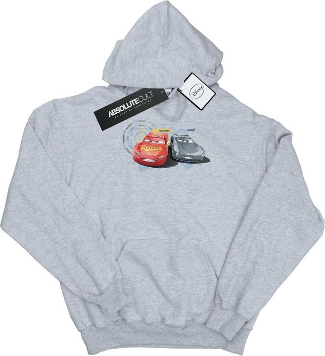 Immagine prodotto Disney Cars Lightning Vs Storm Felpa con Cappuccio Ragazzi (152, 158)