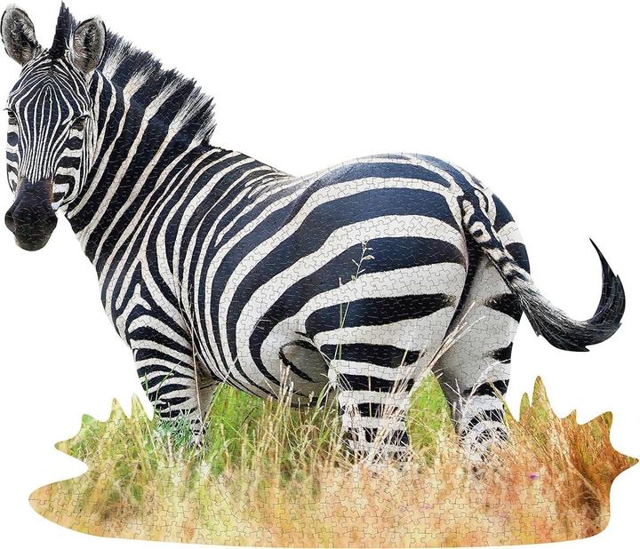 Actual product image Madd Capp Contour puzzle zebra (1000 pieces)