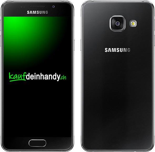 Actual product image Kaufdeinhandy.ch Galaxy A3 2016 (16 GB, Black, C / Good)