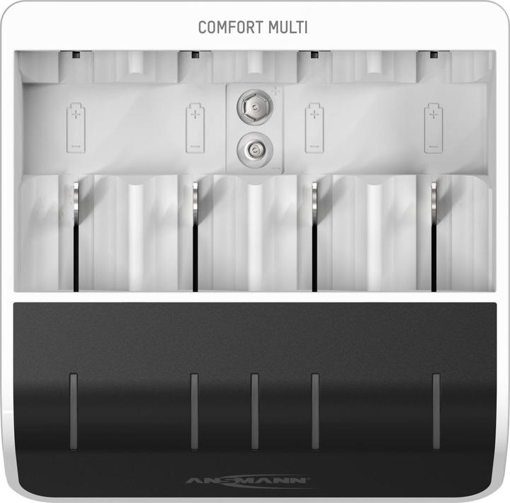 Actual product image Ansmann Comfort Multi Charger (1 pcs., AA, HR03, 800 mAh, Chargers without battery)