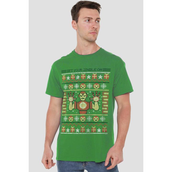 Immagine prodotto Iron Man Maglietta Maglione di Natale Uomo (S)
