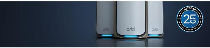 Actual product image Netgear Orbi 870 Series (RBE873) Set of 3