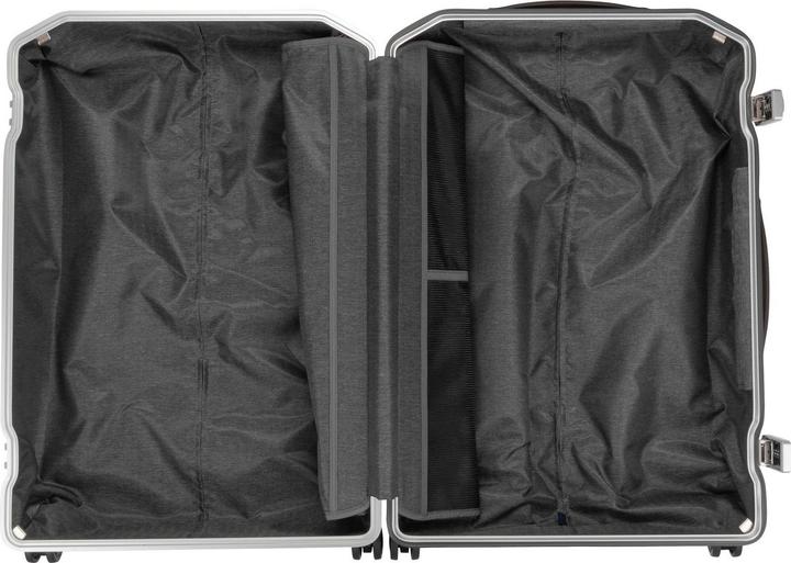 Immagine prodotto Piquadro PQ-Light - Trolley ultra sottile a guscio rigido nero/pelle (67 l, L (90 - 115l))