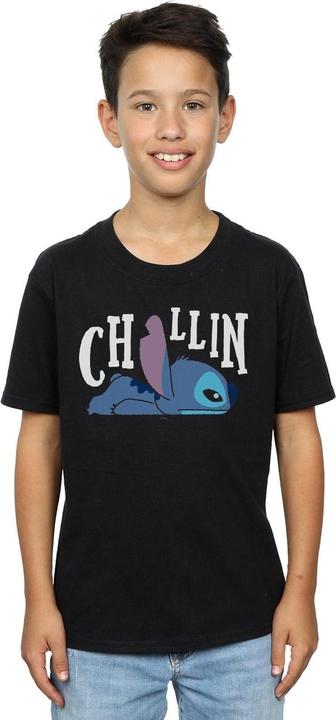 Actual product image Disney Boys Lilo And Stitch Chillin T-Shirt (152, 158)
