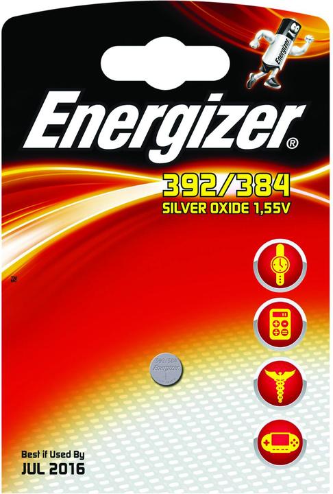 Actual product image Energizer Multidrain 392/384 1.5V S (1 pcs., LR41, 47 mAh)