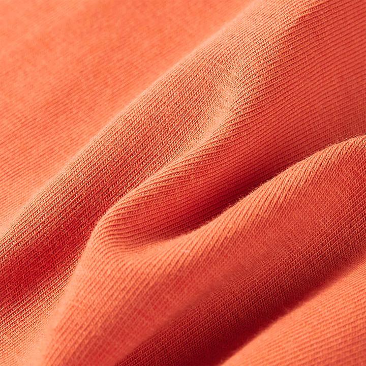 Immagine prodotto VidaXL Camicia da bambino a maniche lunghe arancione scuro 128,Materiale: 95 (128)