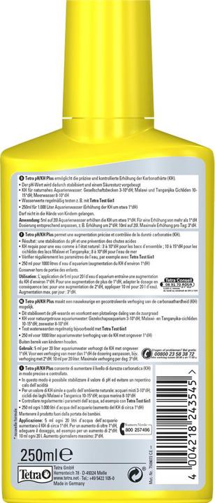 Actual product image Tetra Aqua pH/KH Plus (Aquarium water care)