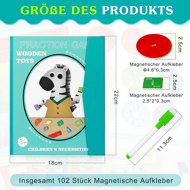 Produktbild The Toy Company Bruchrechnen, Mathematik Spielzeug