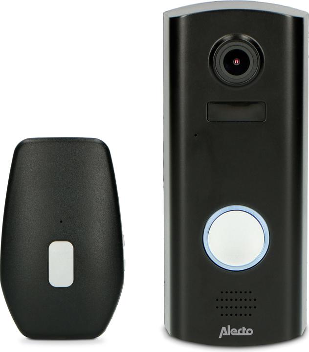 Image du produit Alecto Sonnette de porte WLAN avec caméra, noir (WiFi)