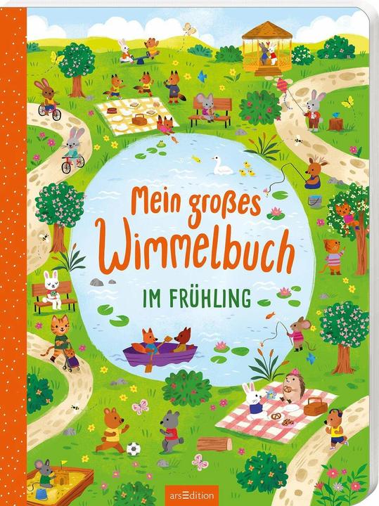Image du produit Mein grosses Wimmelbuch – Im Frühling (Allemand, Kathryn Selbert, 2024)