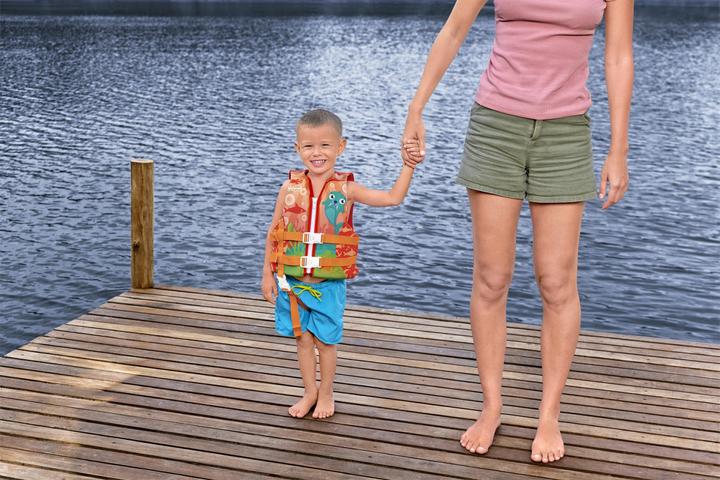 Image du produit Bestway Puddle Jumper® Gilet de sauvetage morse avec housse textile, 3-6 ans (30-60 kg)