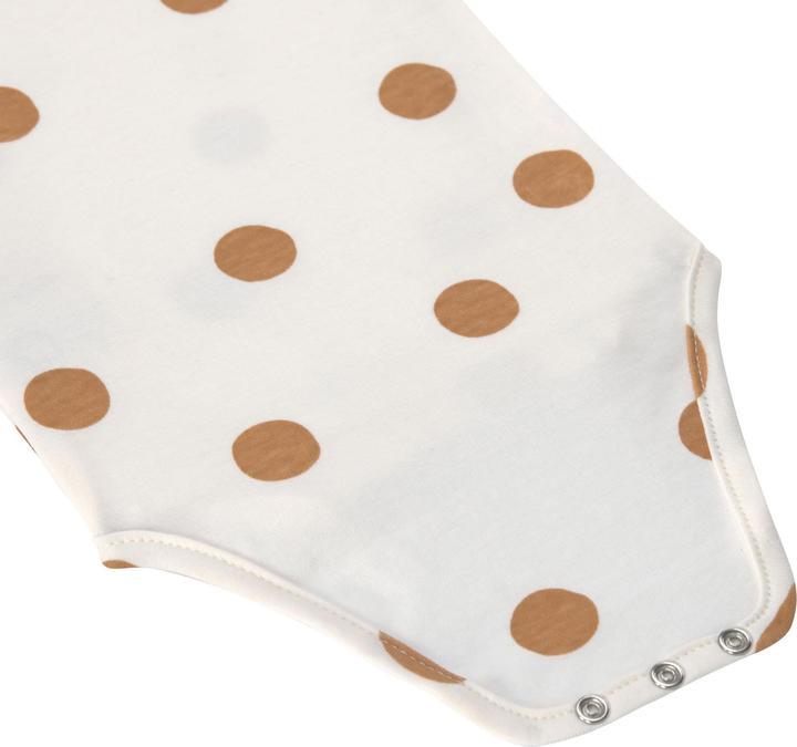 Actual product image Lässig Long sleeve bodysuit dots Milky size 86/92 (86)