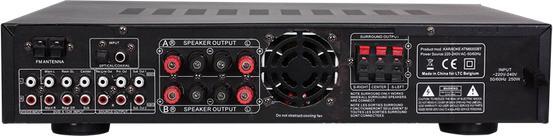 Actual product image LTC Audio Karaoke Amplifier ATM8000BT I (Electrical connection)