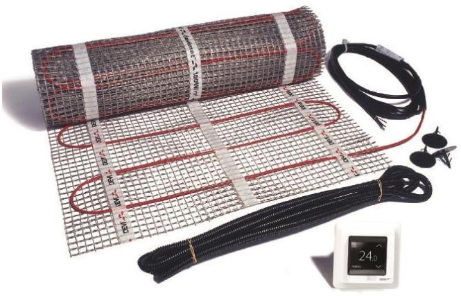 Immagine prodotto Devi Set di tappeti riscaldanti a letto sottile 140F0825 1-1050 W professionale DTIF 7,0qm 50x140