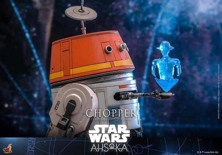 Immagine prodotto Hot Toys Star Wars: Ahsoka Action Figure 1/6 Chopper 18 cm