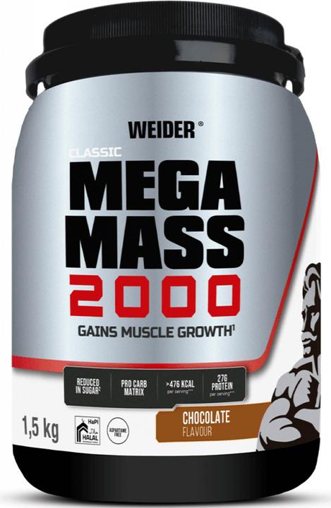 Actual product image Weider Mega Mass 2000 (1 pcs., 1697 g)