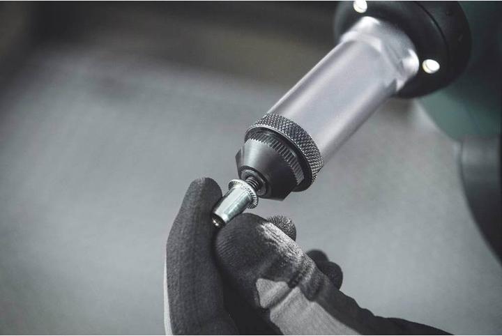 Actual product image Metabo 18 Volt Battery Rivet Nut Gun (Rechargeable battery operated)