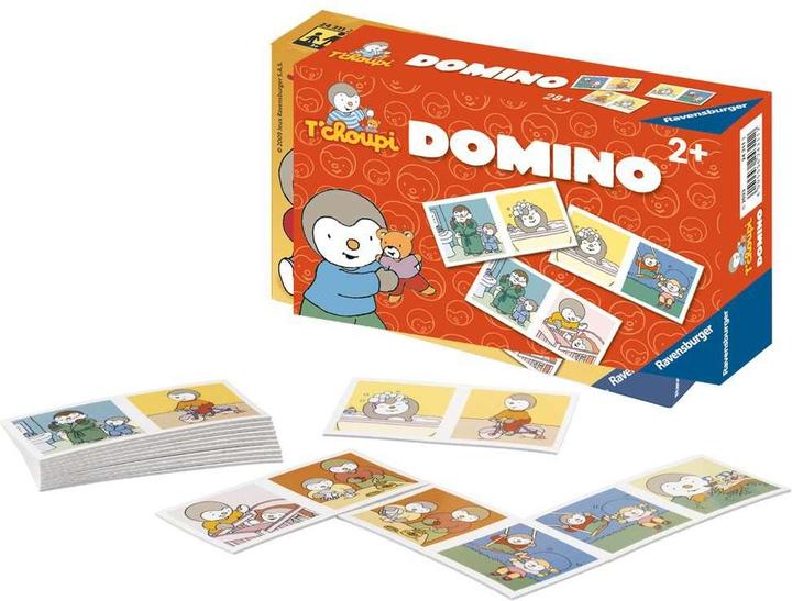 Produktbild Ravensburger Domino T'Choupi (Französisch)