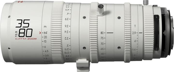 Image du produit Dzofilm Catta Zoom 35-80 T2.9 Blanc pour monture E (FF) (Sony E, Plein format)