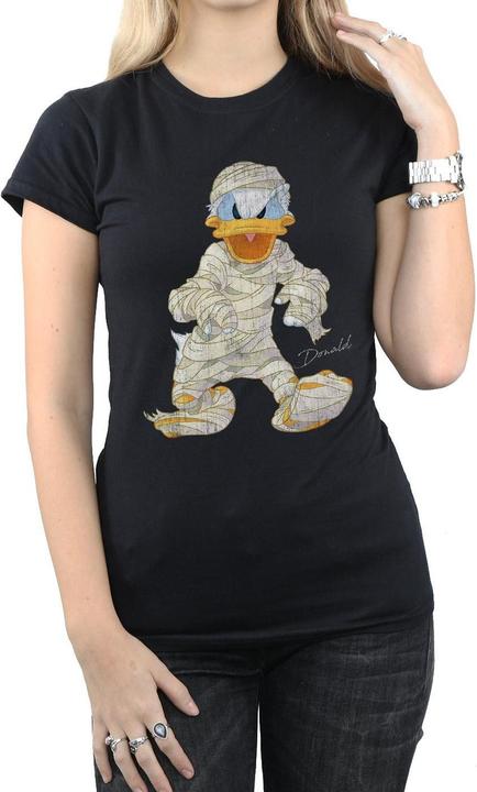 Actual product image Disney Womens/Ladies Mummy Donald Duck Cotton T-Shirt (S)