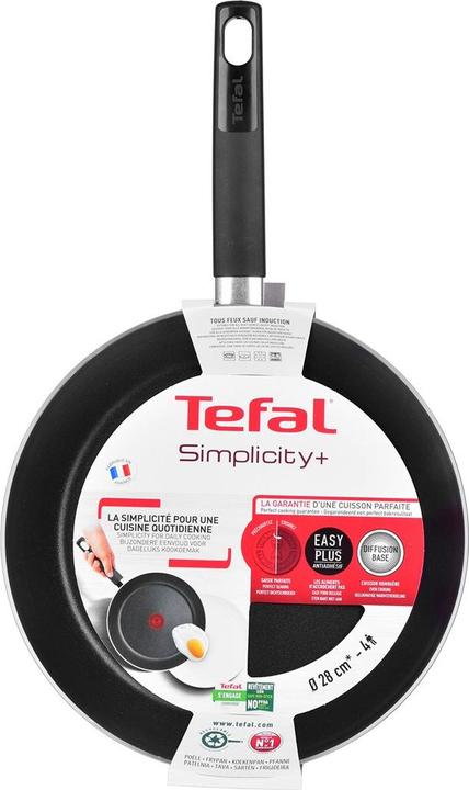Image du produit Tefal Patelnia Simplicity 28cm B5820602 (28 cm, Poêle à frire, Céramique)