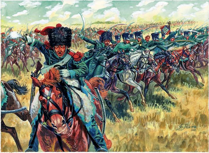 Produktbild Italeri French Light Cavalery Napoleonic War