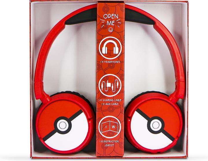 Image du produit OTL Oreillette Bluetooth avec contrôle parental - Pokemon Pokeball (PK1000)