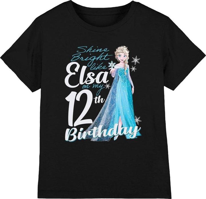 Image du produit Disney Frozen - T-shirt BRIGHT LIKE ELSA - Enfant (140)